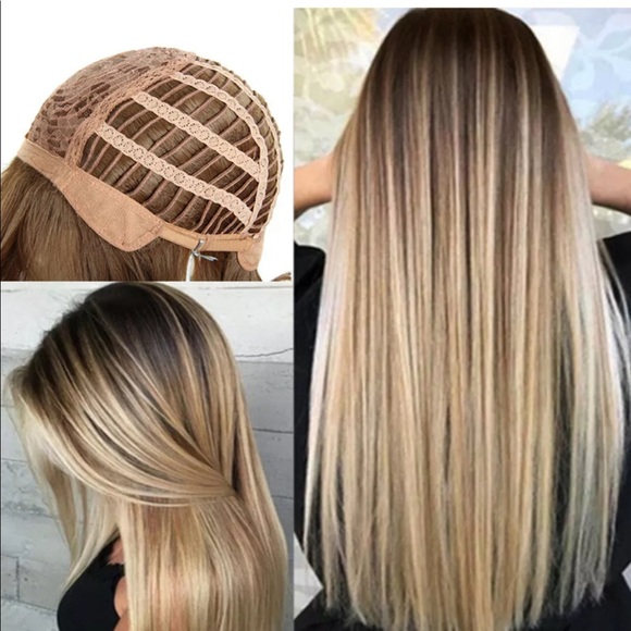 NEW ombré Straight hair wig - Picture 2 of 8